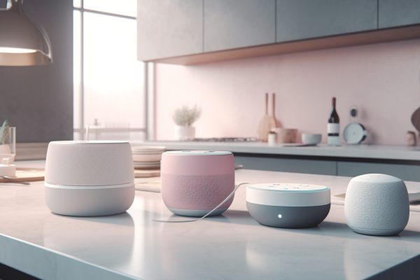 Modern Kitchen Design Clean, Elegant, Comfortable Luxury generated by artificial intelligence