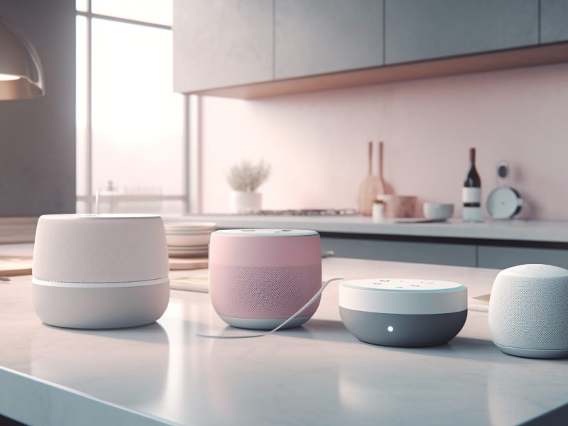 Modern Kitchen Design Clean, Elegant, Comfortable Luxury generated by artificial intelligence